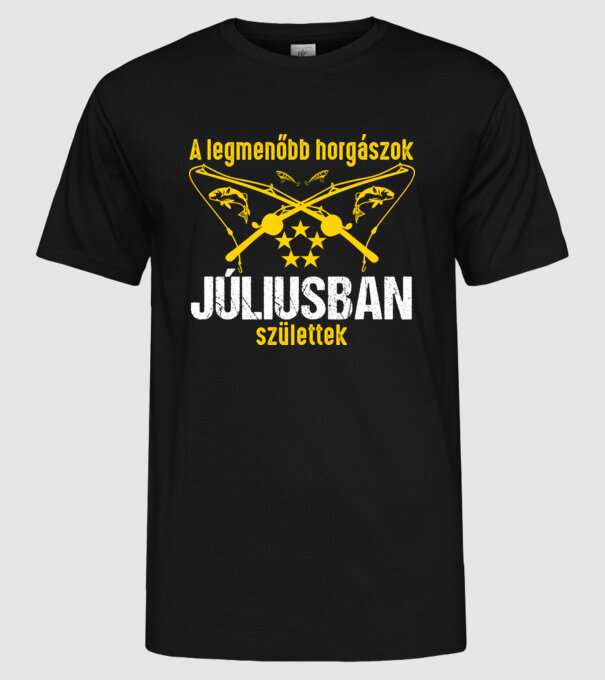  minta fekete pólón
