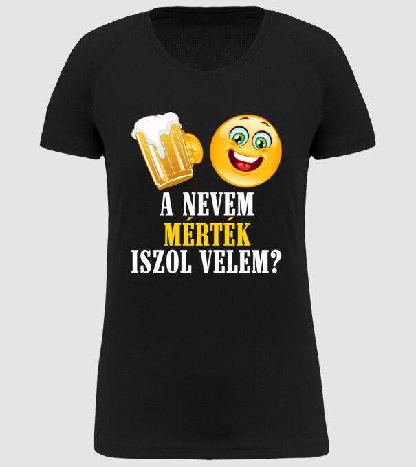  minta fekete pólón