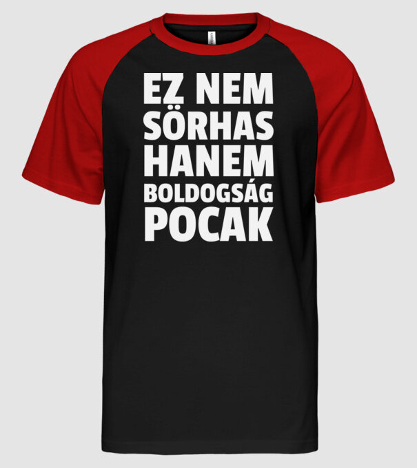  minta fekete/piros pólón