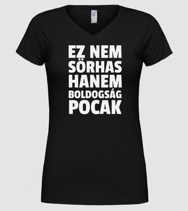  minta fekete pólón