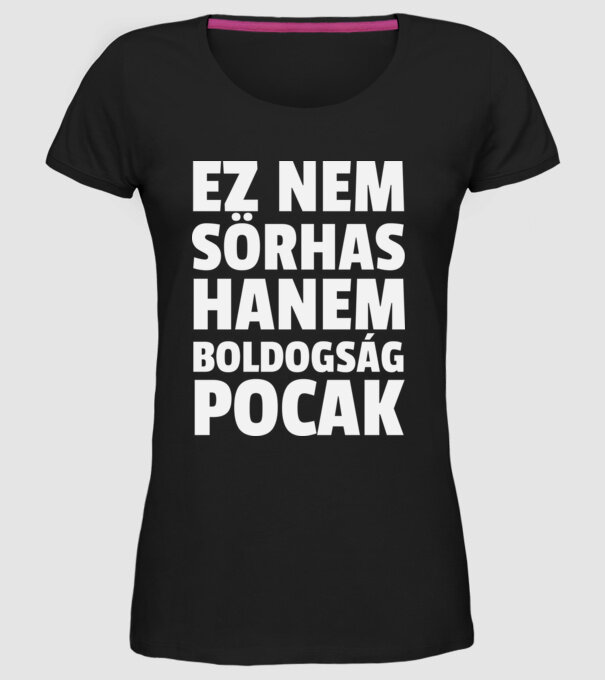  minta fekete pólón
