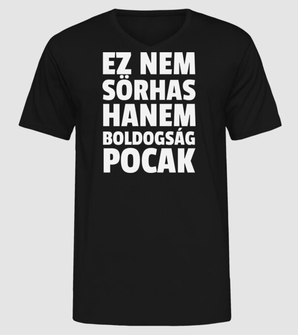  minta fekete pólón