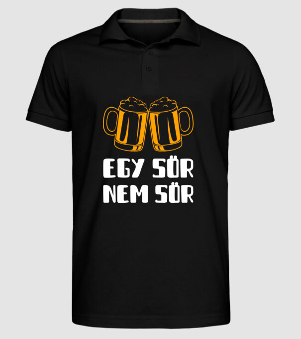  minta fekete pólón
