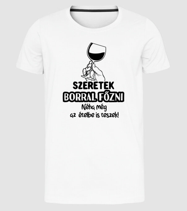  minta fehér pólón