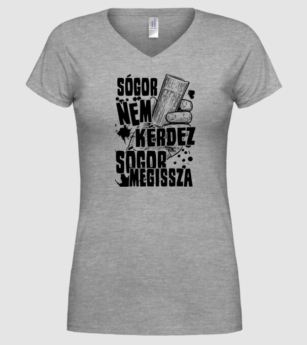  minta szürke pólón