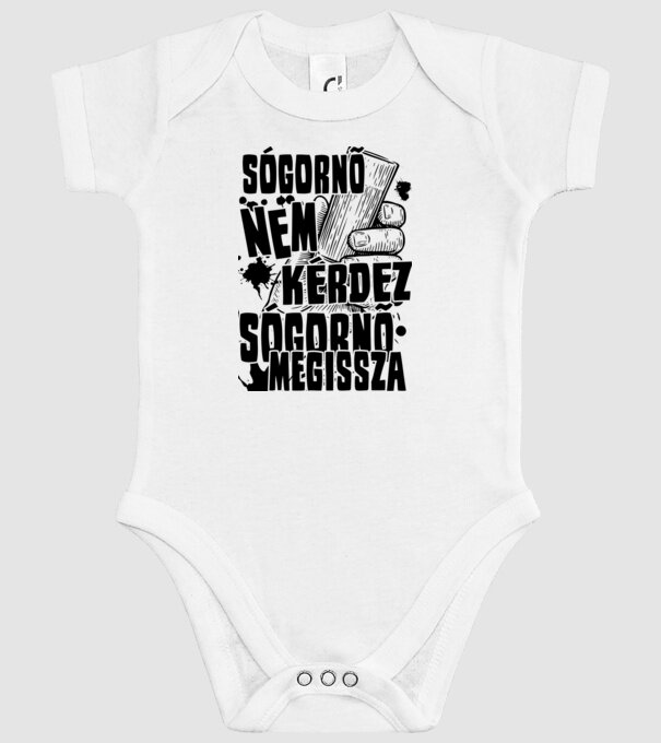  minta fehér pólón