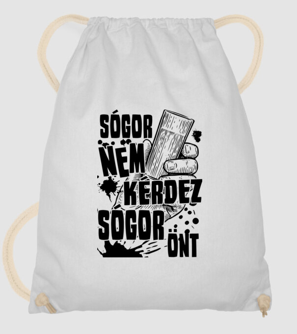  minta fehér pólón