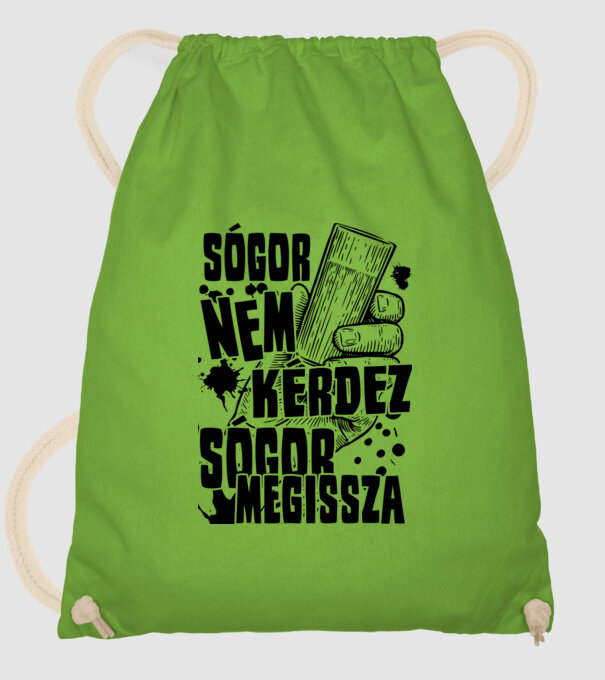  minta almazöld pólón