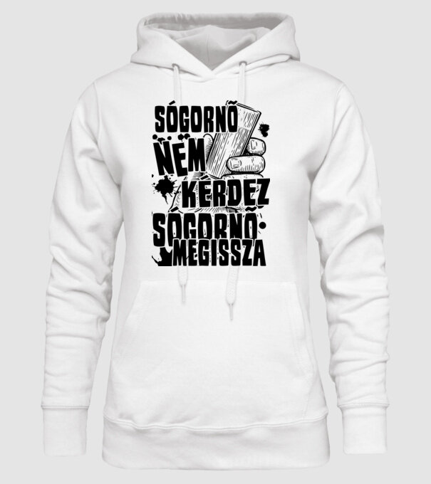  minta fehér pólón