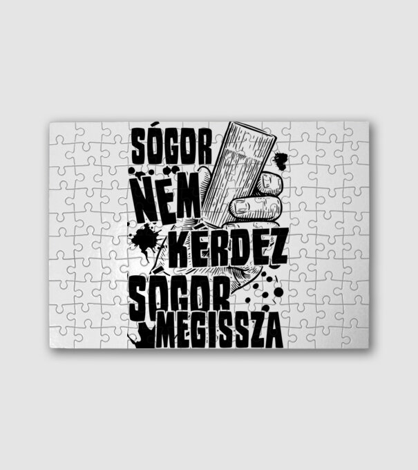  minta fehér pólón