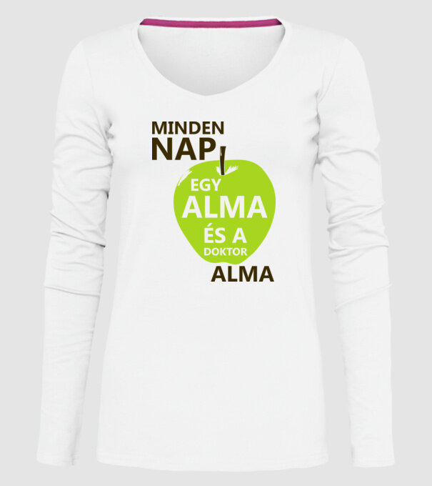  minta fehér pólón