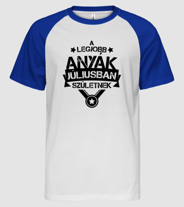  minta fehér/royal pólón