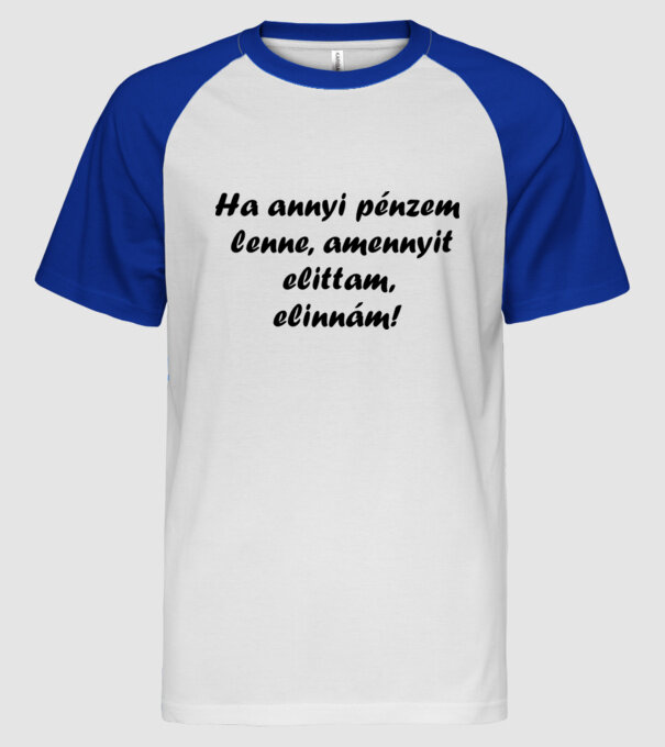  minta fehér/royal pólón