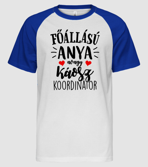  minta fehér/royal pólón