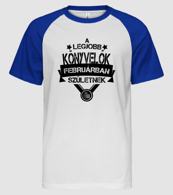  minta fehér/royal pólón