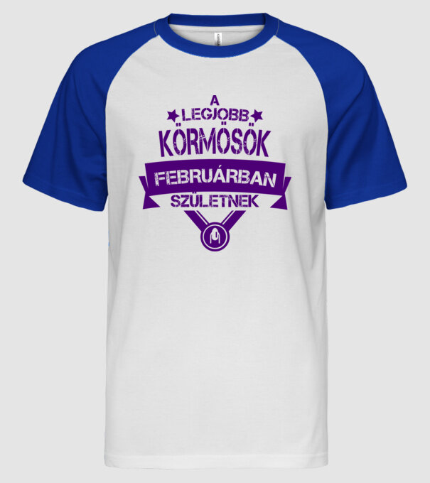  minta fehér/royal pólón