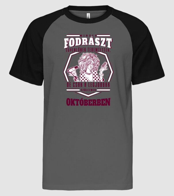  minta szürke/fekete pólón