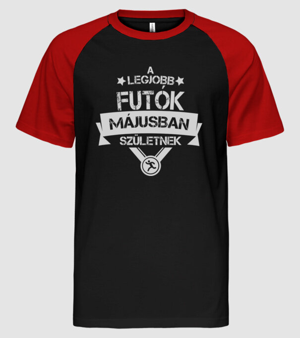  minta fekete/piros pólón