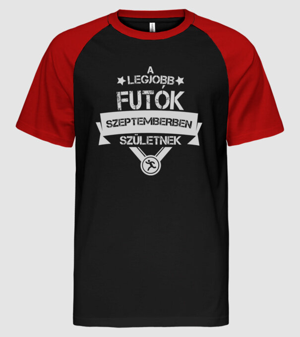  minta fekete/piros pólón