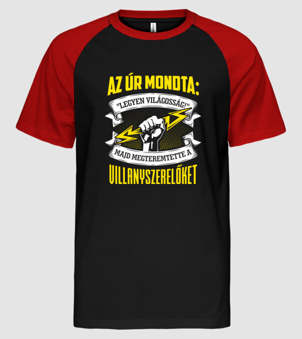  minta fekete/piros pólón