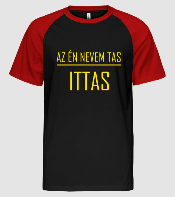  minta fekete/piros pólón