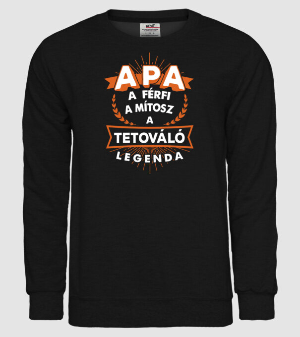  minta fekete pólón