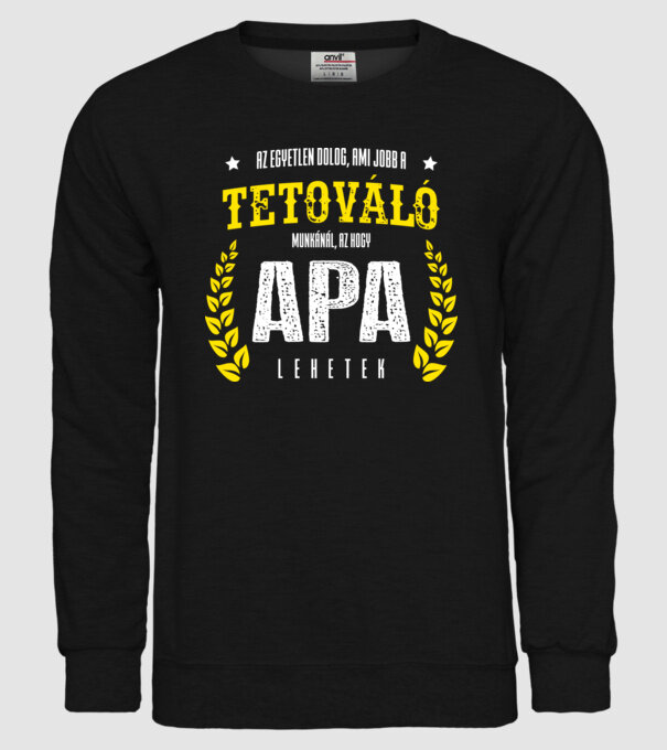  minta fekete pólón