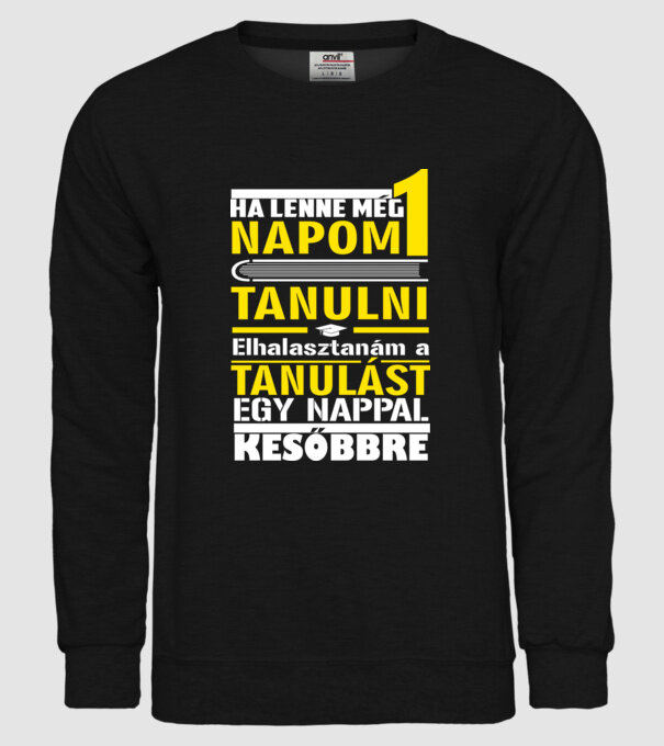  minta fekete pólón