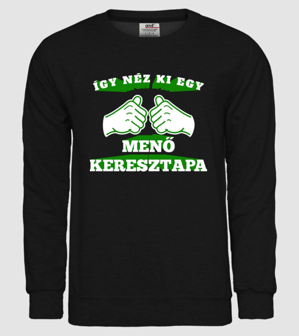  minta fekete pólón