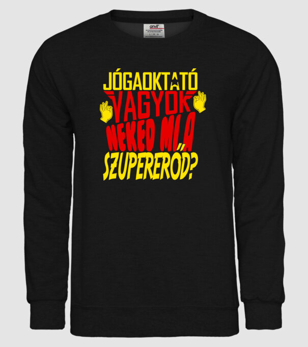  minta fekete pólón