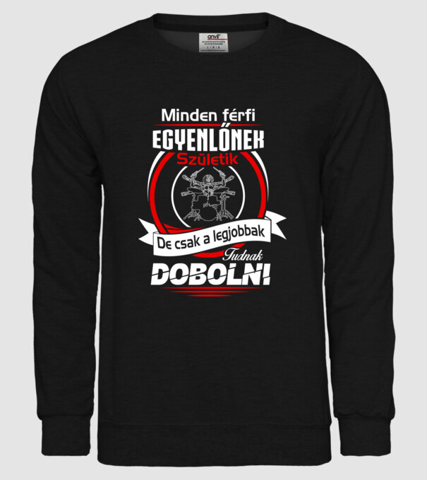 minta fekete pólón