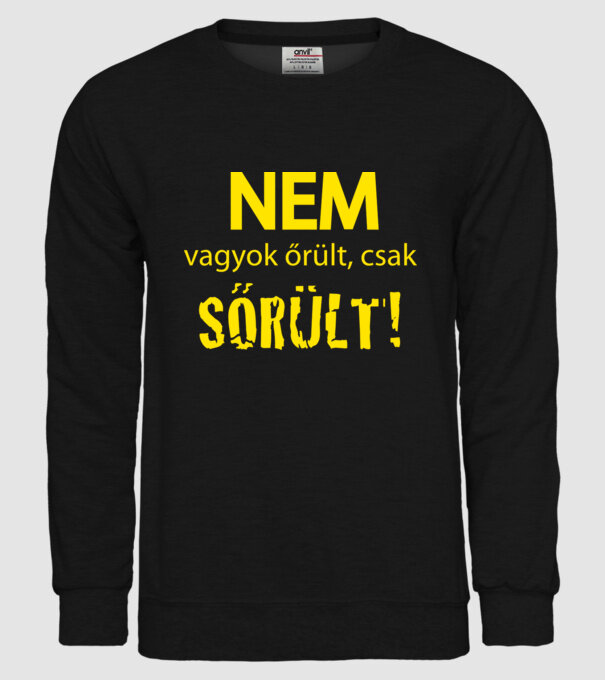  minta fekete pólón