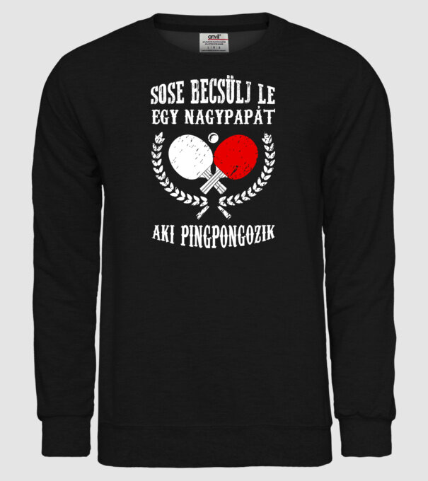  minta fekete pólón