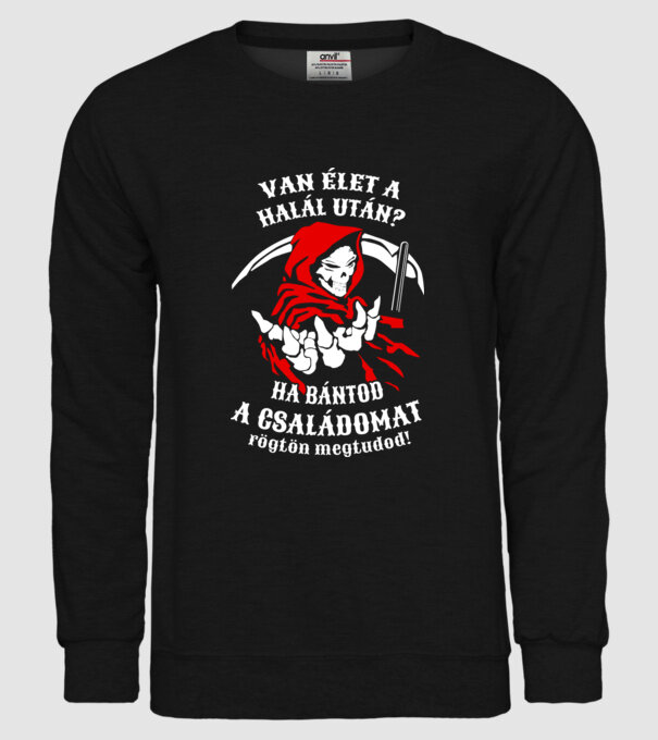  minta fekete pólón