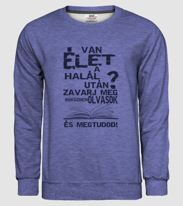  minta farmerkék pólón