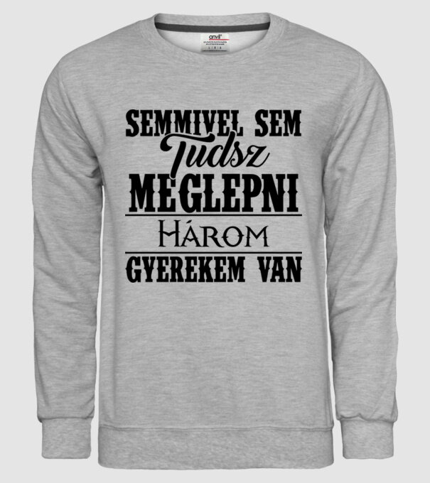  minta szürke pólón