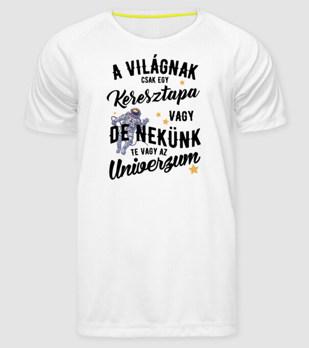  minta fehér pólón