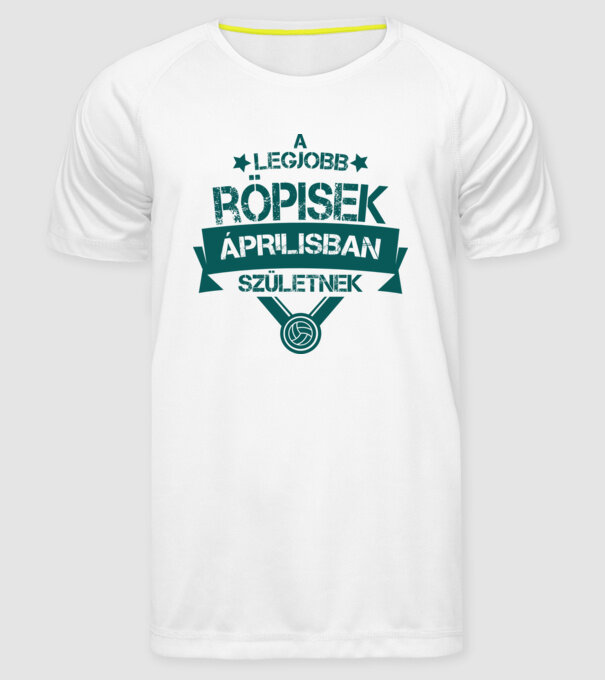  minta fehér pólón