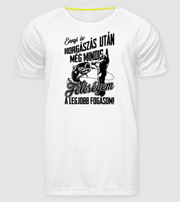  minta fehér pólón