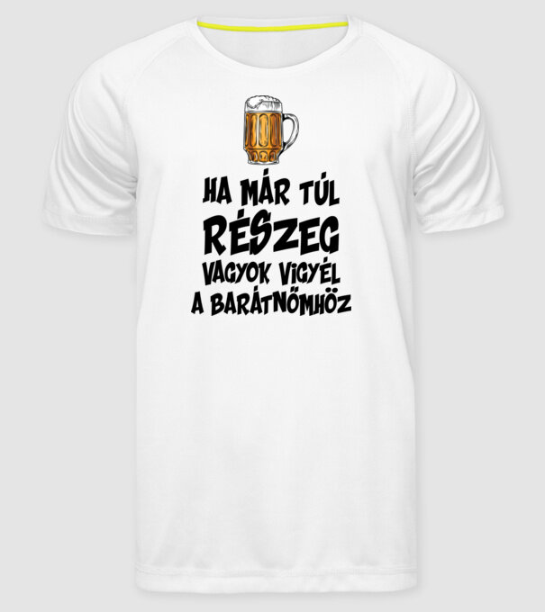  minta fehér pólón