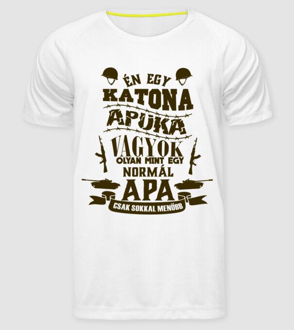  minta fehér pólón
