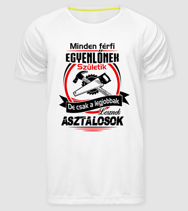  minta fehér pólón