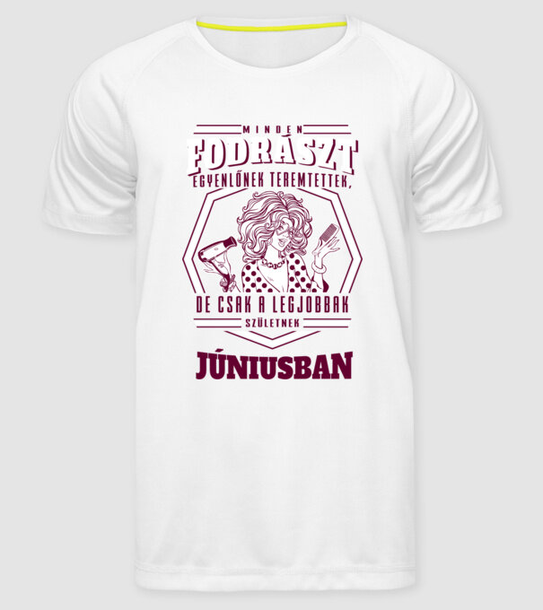  minta fehér pólón