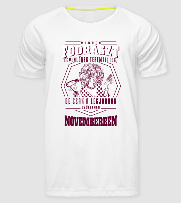  minta fehér pólón