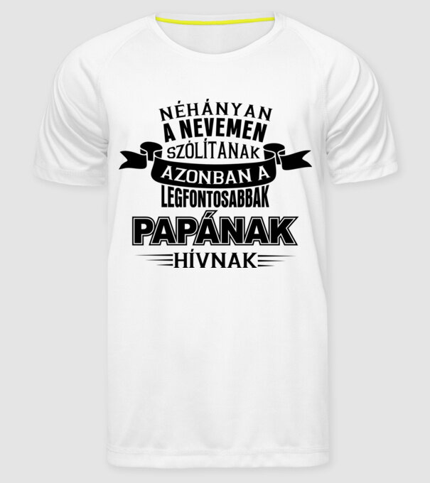  minta fehér pólón