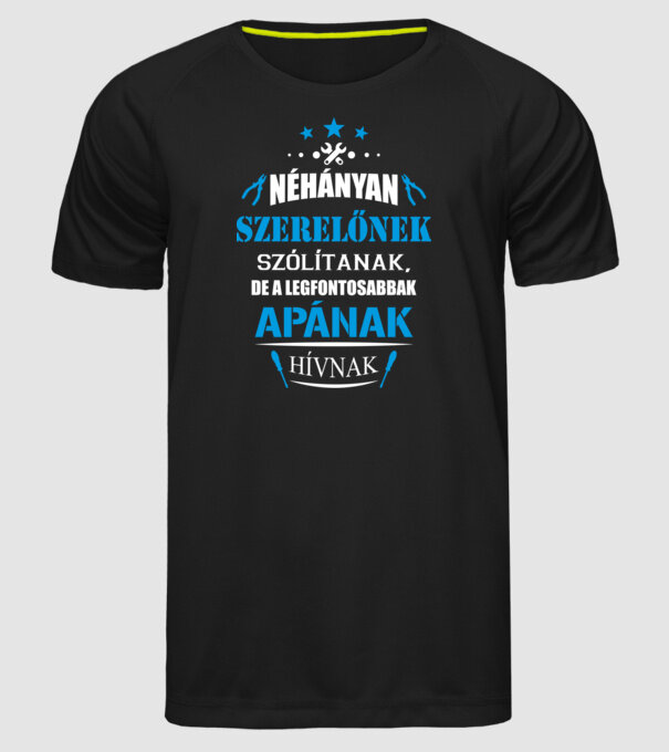  minta fekete pólón