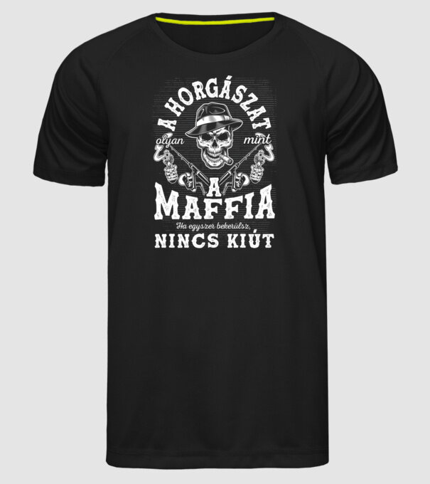  minta fekete pólón