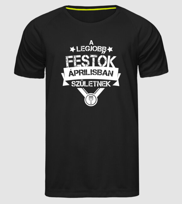  minta fekete pólón