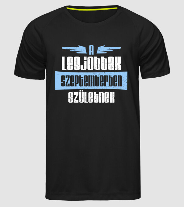  minta fekete pólón