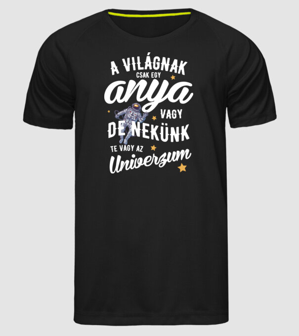  minta fekete pólón